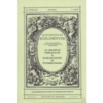 HADTÖRTÉNELMI KÖZLEMÉNYEK 1999/2