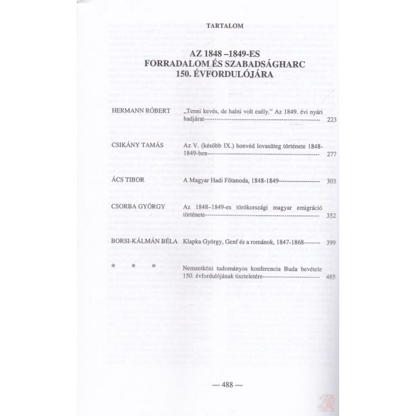 HADTÖRTÉNELMI KÖZLEMÉNYEK 1999/2