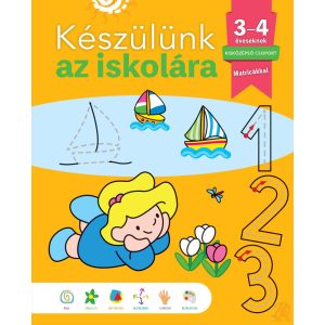 KÉSZÜLÜNK AZ ISKOLÁRA - 3-4 éveseknek