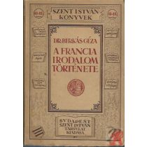A FRANCIA IRODALOM TÖRTÉNETE
