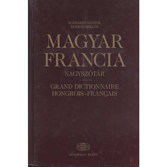 MAGYAR-FRANCIA NAGYSZÓTÁR