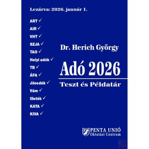 ADÓ 2026 TESZT ÉS PÉLDATÁR