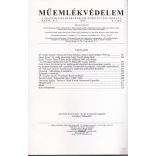 MŰEMLÉKVÉDELEM - XXXIX. évf., 1995/4.