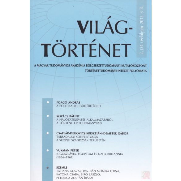 VILÁGTÖRTÉNET 2012/3-4.