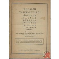 IRODALMI TÁJÉKOZTATÓ