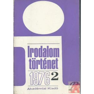 IRODALOMTÖRTÉNET 1976/2