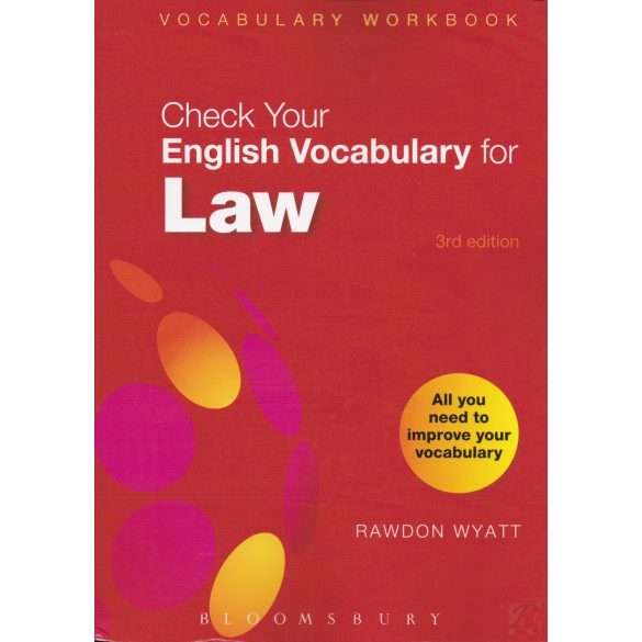 CHECK YOUR ENGLISH VOCABULARY FOR LAW - Elfogyott