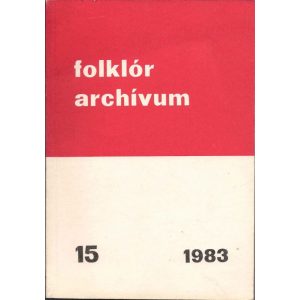 FOLKLÓR ARCHÍVUM 15.