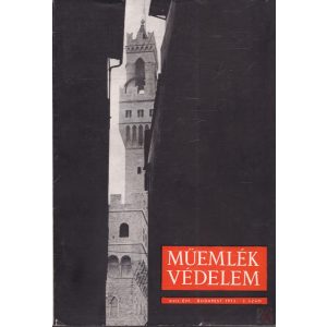 MŰEMLÉKVÉDELEM - XVII. évf., 1973/3.