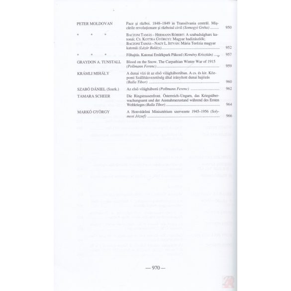 HADTÖRTÉNELMI KÖZLEMÉNYEK 2011/3