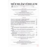 MŰEMLÉKVÉDELEM - XLVII. évf., 2003/3.