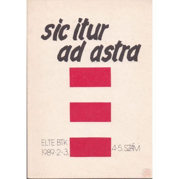 SIC ITUR AD ASTRA 1989/2-3