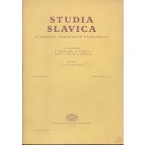 STUDIA SLAVICA Tomus XXIV, Fasciculi 3-4.