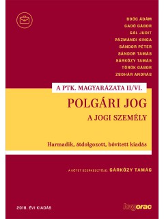 Polgári jog II/VI. – A jogi személy