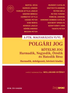 Polgári jog VI/VI. – Kötelmi jog Harmadik, Negyedik, Ötödik és Hatodik Rész