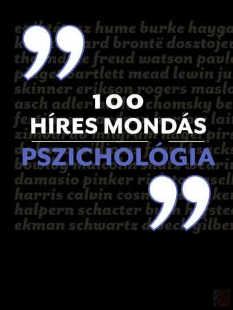Image of 100 HÍRES MONDÁS - PSZICHOLÓGIA