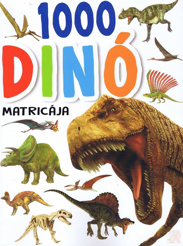 Image of 1000 DINÓ MATRICÁJA - FEHÉR