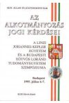 AZ ALKOTMÁNYOZÁS JOGI KÉRDÉSEI AZ ALKOTMÁNYOZÁS JOGI KÉRDÉSEI